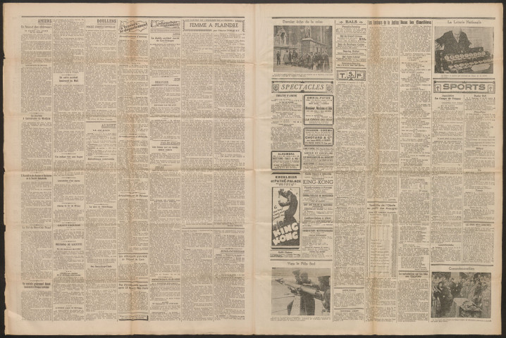 Le Progrès de la Somme, numéro 19785, 29 octobre 1933