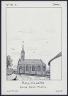 Hallivillers : église Saint-Martin - (Reproduction interdite sans autorisation - © Claude Piette)