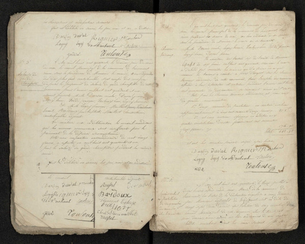 Hiermont. Délibérations du conseil municipal