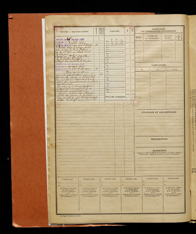 Legrand, Paul Amédée Gustave, né le 30 mars 1892 à Gamaches (Somme), classe 1912, matricule n° 1009, Bureau de recrutement d'Abbeville