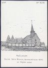 Fouilleuse (Oise) : église Saint-Nicolas - (Reproduction interdite sans autorisation - © Claude Piette)