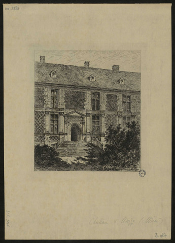 Château d'Anisy. (Aisne)