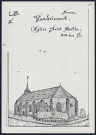 Vaudricourt : l'église Saint-Martin XIXe siècle - (Reproduction interdite sans autorisation - © Claude Piette)