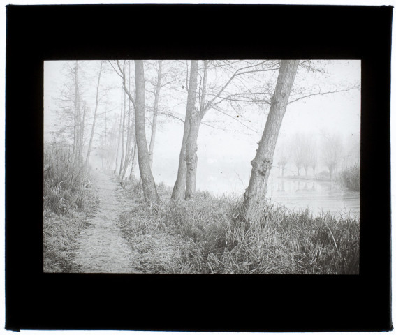 Amiens marais de Rivery brouillard - 1932