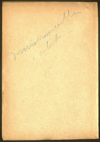 Corbie. Demande d'indemnisation des dommages de guerre : dossier Courtray-Turbin