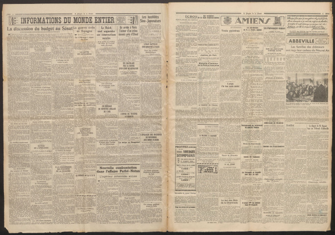 Le Progrès de la Somme, numéro 21651, 31 décembre 1938