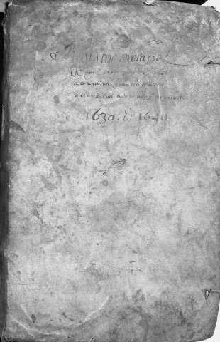 Etude de Me Noël Pezé à Amiens (étude n°13). Minutes des années 1639-1640