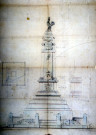Projet de monument aux morts des guerres de 1870 et de 1914-1918