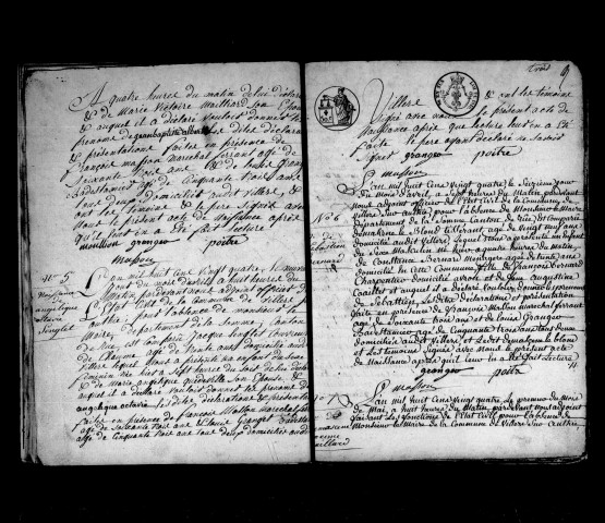 Villers-sur-Authie : naissances (1824-1862), mariages (1824-1852), décès (1824-1852)