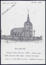 Gaudiempré (Pas-de-Calais) : église Saint-Nicolas 1594 - (Reproduction interdite sans autorisation - © Claude Piette)