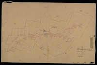 Plan du cadastre napoléonien - Montigny-Les-Jongleurs (Montigny) : Chef-lieu (Le), C