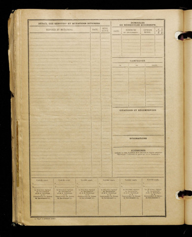 Timber, Emile Léon Flavien, né le 29 mars 1891 à Saleux (Somme), classe 1911, matricule n° 869, Bureau de recrutement d'Amiens