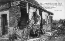 Ruines du restaurant Lanne à Herbécourt