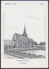 Goussainville (Eure-et-Loir) : l'église - (Reproduction interdite sans autorisation - © Claude Piette)