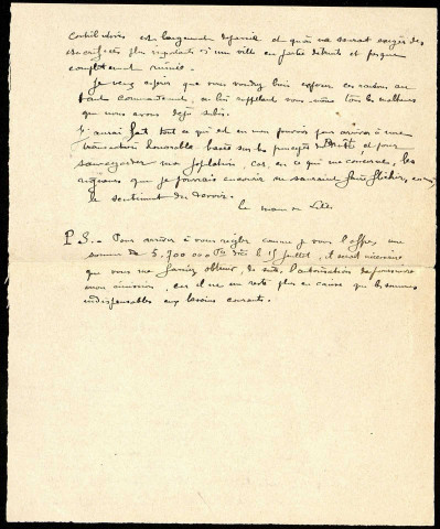 Copies manuscrites de lettres échangées entre le Maire de Lille et le Gouverneur allemand Von Heinrich puis le Général Von Graevenitz. Avis et proclamations des autorités allemandes