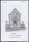 Réderie (commune de Senarpont) : chapelle abandonnée - (Reproduction interdite sans autorisation - © Claude Piette)
