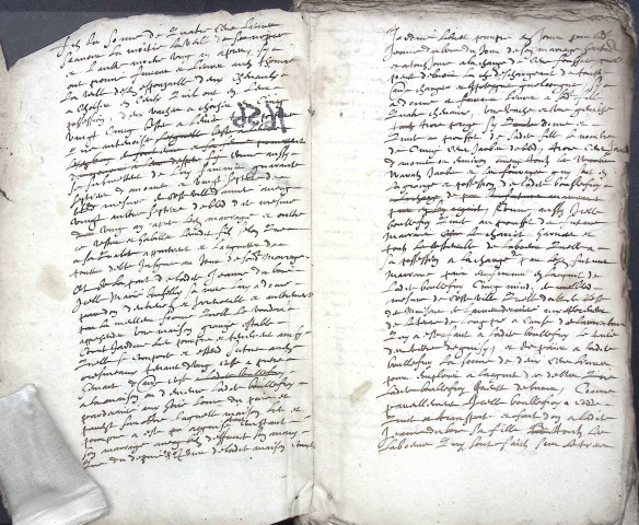 Etude de Me Nicolas Boyenval à Amiens (étude n°5). Minutes de l'année 1656