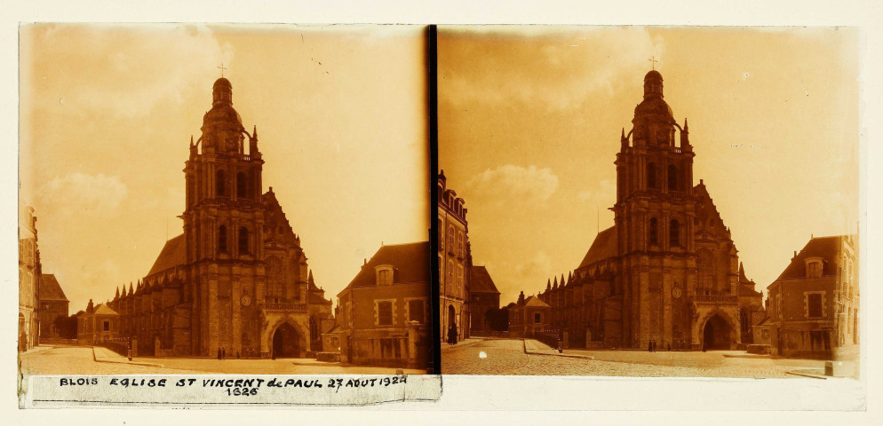 Blois (Loir-et-Cher). Eglise Saint-Vincent-de-Paul (1626), monument historique
