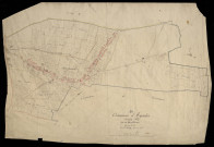 Plan du cadastre napoléonien - Argoules : Petit-Chemin (Le), B1