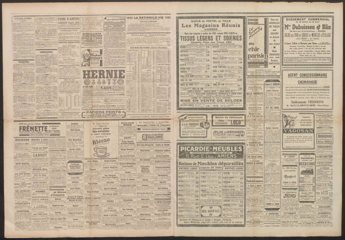 Le Progrès de la Somme, numéro 18586, 19 juillet 1930