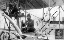 Ecole d'aviation des frères Caudron. Portrait de l'aviateur Maurice Allart