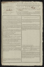 État nominatif des citoyens qui ont le droit de voter. Élections communales de l'an 9 : Fleury