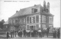 Miraumont (Somme). Avenue de la Gare