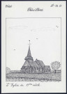Prévillers (Oise) : l'église XIXe siècle - (Reproduction interdite sans autorisation - © Claude Piette)