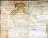 Plan du projet d'accensement et d'applanissement des remparts et fortifications de la ville d'Amiens