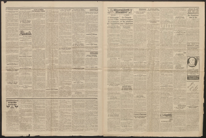 Le Progrès de la Somme, numéro 19262, 24 mai 1932