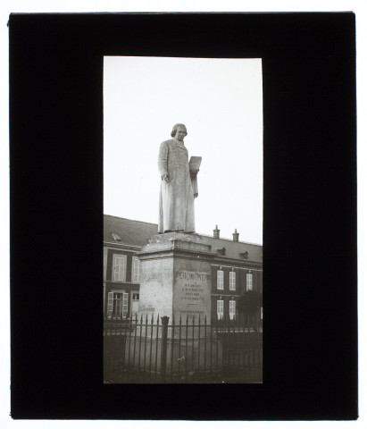 Statue de Lhomond à Chaulnes - juin 1897