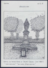Argoeuves : statue de Note-Dame du Sacré-Coeur - (Reproduction interdite sans autorisation - © Claude Piette)