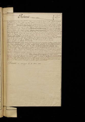 Prévost, Henri Albert, né le 25 avril 1889 à Ercheu (Somme), classe 1909, matricule n° 302, Bureau de recrutement de Péronne