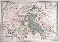 Generalite d'Amiens. Carte qui comprend les baillages de Rue et de Cressy de l'élection d'Abbeville et 3. enclaves du doyenné de Rue de l'élection de Doullens