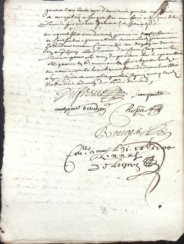 Etude de Me Nicolas Rouget à Amiens (étude n°5). Minutes de l'année 1700