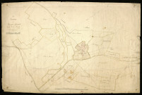 Plan du cadastre napoléonien - Becordel-Becourt (Bécourt-Bécordel) : Bécourt, A