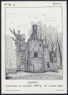 Huppy : vestiges du château XVIe siècle et l'orme mort - (Reproduction interdite sans autorisation - © Claude Piette)