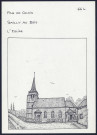 Sailly-au-Bois (Pas-de-Calais) : l'église - (Reproduction interdite sans autorisation - © Claude Piette)