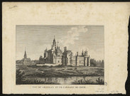 Vue du Château et de l'Abbaye de Creil