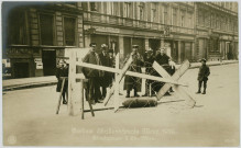 BERLINER STRASSENKAMPFE MARZ 1919. BLINDGANGER 2 ZTR. MINE