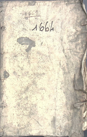 Etude de Me François Machart à Amiens (étude n°13). Minutes de l'année 1664