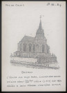 Brimeux (Pas-de-Calais) : église vue face nord - (Reproduction interdite sans autorisation - © Claude Piette)