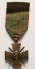Médaille militaire (Croix de Guerre 1914-1916) décernée à Emile Perrier