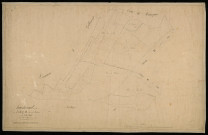 Plan du cadastre napoléonien - Hardecourt-Au-Bois : Maladrerie (La), B1