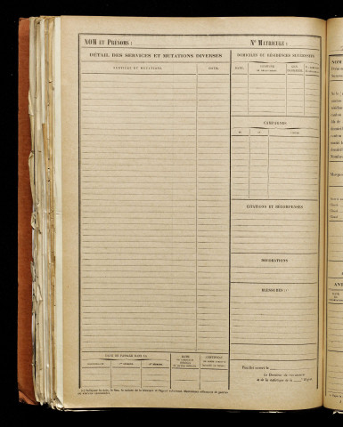 Barbier, Alfred Constant, né le 05 janvier 1897 à Épaumesnil (Somme), classe 1917, matricule n° 437, Bureau de recrutement d'Abbeville