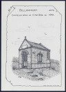 Bellancourt : chapelle dans le cimetière en 1986 - (Reproduction interdite sans autorisation - © Claude Piette)