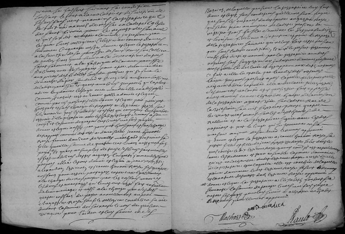 Etude de Me Grégoire Rault à Amiens (étude n°21). Minutes des années 1720-1734