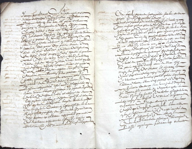 Etude de Me François De Saint-Fuscien à Amiens (étude n°18). Minutes de l'année 1652