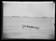 197 - Petite barque à Dunkerque vue de la jetée - septembre 1897