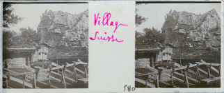 Exposition universelle de Paris 1900. Le village suisse